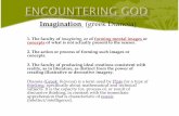 Imagination (greek Dianoia) · PDF fileImagination (greek Dianoia) 1. The faculty of imagining, or of forming mental images or concepts of what is not actually present to the senses