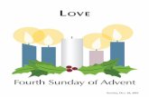 Fourth Sunday of Advent - St. Andrew's Lutheran Church · PDF fileFourth Sunday of Advent. 2 Hymn Comfort, ... often we forget from where our help comes. ... 10:30 The Little Drummer