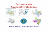 Groundwater Availability Modeling - twdb.texas.gov · PDF fileGroundwater Availability Modeling Texas Water Development Board PE COS WE B B R EW STE R HUDSP ET H PRE SID O REE VE S