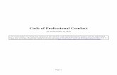 Code of Professional Conduct - aicpa.org · PDF fileThe Code of Professional Conduct of the American Institute of Certified Public Accountants consists ... the ethical standards of