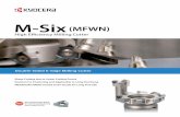 MFWN M-Six High Efficiency · PDF fileHigh Efficiency Milling Cutter ... 5mm 8.5mm Seating Face ... 90250R-14T ß 14250 142 1.875” 110 101.6 63 40 1.000” 18 26 Fig.4 8.9 Extra-Fine