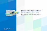 Remote Desktop Manager Server - …webdevolutions.blob.core.windows.net/download/Documents/User... · manage the Remote Desktop Manager Server web application. It's highly recommended