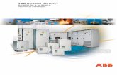 ABB DCS800 DC Drive · PDF fileABB DCS800 DC Drive Page ABB ... All units are equipped with control panel DCS ... DCS800-S01-1500-04/05 1500 698 870 DCS800-S02-1500-04/05 1500 623