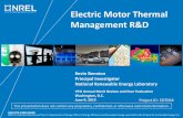Electric Motor Thermal Management R&D · PDF fileElectric Motor Thermal Management R&D . ... property data from Ford Motor Company. September 2014 . ... Approach/Strategy