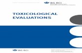 TOXICOLOGICAL EVALUATIONS - BG RCI · PDF filevolume 7 of the book series “Toxicological Evaluations” published by Springer. Apart from the corrosion which is seen with free tetrafluoroboric