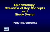 Epidemiology: Overview of Key Concepts and Study Designlibrary.tephinet.org/.../epidemiology_key_concepts_study_design... · Overview of Key Concepts and Study Design ... EPIDEMIOLOGY
