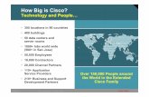How Big is Cisco? - University of Belgradetelekomunikacije.etf.bg.ac.rs/predmeti/ot4ipt/Cisco IPT Case Study.pdf · Cisco Public 1 How Big is Cisco? ... • Our rollout not how customers