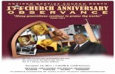 Care & Comfort Ministry ANTIOCH BAPTIST CHURCH …antiochnorth.org/prgm_11_13_2011.pdf · Barbara Cochran – 4788 Terrace ... Baptist Church North, I am overjoyed with excitement