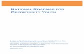 NATIONAL ROADMAP FOR OPPORTUNITY YOUTH Youth... · National Roadmap for Opportunity Youth 1 ... The Power of Collective Impact .....32 Local Community Collaboratives ...