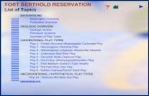 Fort Berthold Reservation - US Department of Energy · PDF filepotential for undiscovered oil and gas reserves on the Fort Berthold Reservation. ... Table 1 summarizes the present