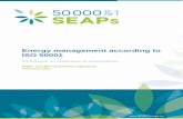 Energy management according to ISO 50001 - SEAPs · PDF fileEnergy management according to ISO 50001 D3.8 Report on certification of municipalities PNEC and MT Partenaires Ingénierie