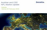 Austrian and CEE NPL Market Update - Deloitte US · PDF fileAustrian and CEE NPL Market Update . ... Porfolio sales Sell SEE region ... KBC 1,686 Raiffeisen 4,304 Société Générale
