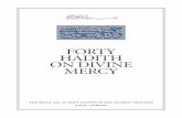 forty hadith on divine mercy - Royal Islamic Strategic ...rissc.jo/books/en/002-40-Hadith-Divine-Mercy.pdf · 2 forty hadith on divine mercy Now, the scholars of hadith are in agreement