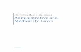 Administrative and Medical By- · PDF file22.04 Attendance for Meetings of the Medical Staff Association and Medical Staff Association Dues 43 ARTICLE 23. OFFICERS OF THE MEDICAL STAFF