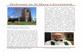 Welcome to St Mary’s Prestwich · PDF fileWelcome to St Mary’s Prestwich Growing, Giving, Serving   Welcome message from Chris Wedge, Parish Priest Welcome to St. Mary’s