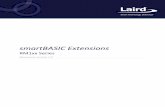 Laird RM1xx smartBASIC Extensions Guide - LairdTechcdn.lairdtech.com/home/brandworld/files/Guide - smartBASIC... · smartBASIC Extensions RM1xx Series Document version 1.2 . RM1xx