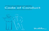 A Personal Responsibility Code of · PDF fileThe following is our Code of Conduct, “A Personal Responsibility, ... In addition to complying with U.S. Equal Employment Opportunity