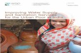 Improving Water Supply and Sanitation Services for the ... · PDF fileImproving Water Supply and Sanitation ... Improving Water Supply and Sanitation Services for the Urban Poor ...