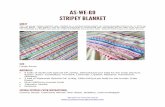 As-We-Go Stripey Blanket Pattern - not your average crochet · PDF fileWritten by Hannah Davis   The “as-we-go stripey blanket” was created as a crochet-along project on