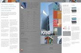 Lumiflon FEVE, a remarkable second-generation ... · PDF fileGain practically unlimited design flexibility, thanks to our ability to deliver short ... Prismatic brochure to find the