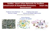 SunRise : Smart Urban Networks for Resilient ... · PDF fileSunRise : Smart Urban Networks for Resilient Infrastructure & Sustainable Ecosystems Smart City Demonstrator Professor Isam