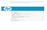HP ProtectTools Client Security Solutions Manageability ... · PDF fileHP ProtectTools Client Security Solutions Manageability for ... Passwords can sometimes be haphazardly guarded