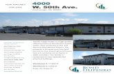 4000 FOR LEASE W. 50th Ave. Anchorage, AK 99502aedcweb.com/wp-content/uploads/2015/03/4000-W-50th-Lease-Packa… · 4000 W. 50th Ave. Anchorage, AK 99502 NOW AVAILALE FOR LEASE Mark