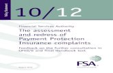 The assessment and redress of Payment Protection · PDF fileand, where appropriate, redress of Payment Protection Insurance (PPI) ... 2 CP10/6 The assessment and redress of Payment