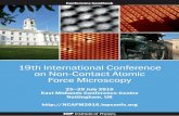 19th International Conference on Non-Contact Atomic …ncafm2016.iopconfs.org/IOP/media/uploaded/EVIOP/event_730/Handbo… · 19th International Conference on Non-Contact ... International