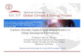 Stanford University Global Climate & Energygy j Project · PDF fileStanford University Global Climate & Energygy j Project Public Workshops on Carbon Capture and Sequestration ...