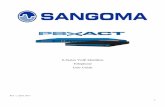S-Series VoIP Multiline Telephone User · PDF file2 OVERVIEW: PBXact IP-PBX PBXact is a product of Sangoma, a leader in creating PBX platforms. With PBXact, Sangoma has more than one
