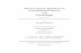 Gravitational Waves · PDF fileEﬃcient analysis algorithms for Gravitational Waves and Cosmology O T : Gravitational Waves from Inspiraling Binaries and Cosmological