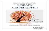 UConn School of Business MSBAPM NEWSLETTER · PDF fileUConn School of Business MSBAPM NEWSLETTER October 2016 UConn MSBAPM wishes everyone, a Happy Thanksgiving! 2 ... that quantmod
