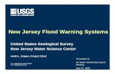 NJ Flood Warning Systems Flood Warning Systems.pdf · Stage (water level) ... Provide redundancy during primary sensor failure. Locations of Flood Warning Gages HUNTERDON. NJ Flood