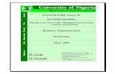 University of Nigeria Anayo B._00_20967.pdf · University of Nigeria ... CHAPTER T\VO 2.1 Nature ol' Cost ... According to Cashin and Polimeni (1981), cost can be looked