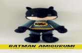 For more free amigurumi patterns, hop over to my blog ... · PDF filesock weight yarn in black, dark grey, yellow, light peach embroidery thread or lace weight yarn in black 2.5mm