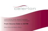 From Source Data to SDTM -  · PDF fileFrom Source Data to SDTM Steve Kirby and Nancy Wang . ... SDTM/ADaM Mapping Process ... (OPEN CDISC, Web SDTM, SAS DDI)