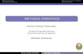 METODOS ITERATIVOS - Hermes-Yesserhermes22.yolasite.com/resources/SEL_ITERATIVOS_mb536_print.pdf · M etodos Iterativos Normas de vectores y matrices METODOS ITERATIVOS Hermes Pantoja