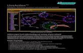 LiveAction™ -  · PDF filedetailed information and viewing ... See routes and routing tables as well as flows entering, ... MIME, HOST and RTP protocols