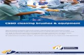 CSSD cleaning brushes & · PDF fileCSSD cleaning brushes & equipment A proudly founded and owned Australian company - providing value beyond the product National Surgical Corporation