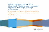 Strengthening the United Nations human rights treaty body ... · PDF fileThe United Nations human rights treaty body system, which ... expert review and guidance on the implementation