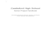 Castleford High School · PDF fileStudents are required to work a minimum of 15 hours on their project. This does not include time ... free copies into your ... one of Castleford High