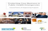 Protecting Your Business in Public Health Emergenciespinellas.floridahealth.gov/programs-and-services/emergency... · Protecting Your Business in Public Health Emergencies ... accordance