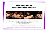 Another ABC Presentation American Band College Sam Winning Woodwinds! Beginning Band Method Book Supplement for: BASSOON by Catrina Tangchittsumran-Stumpf Practical Applications III