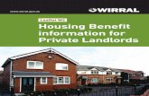 Leaflet W6 Housing Benefit information for Private Landlords · PDF fileLeaflet W6 Housing Benefit information for ... W6 Housing Benefit information for Private Landlords ... the