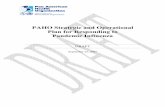 PAHO Strategic and Operational Plan for Responding to ... · PDF filePAHO strategic and operational plan for responding to pandemic influenza 3 It is impossible to predict when the