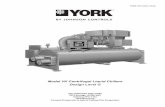 Model YK Centrifugal Liquid Chillers Design Level G · PDF fileModel YK Centrifugal Liquid Chillers Design Level G 250 THROUGH 3000 TONS (879 through 10,500 kW) Utilizing HFC-134a