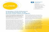 Evaluation of the Robustness to Grid Disturbances at the ... · PDF file1 Evaluation of the Robustness to Grid Disturbances at the Nuclear Power ... by a load rejection when the unit