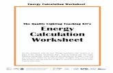 Energy Calculation Worksheet v4 · PDF fileEnergy Calculation Worksheet !! 2 You will use the information on this page and the results from counting the squares on the city grid to