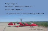 Flying a - The Gyrocopter  · PDF fileTable of Contents Preface The ‘New Generation’ Gyrocopter Revolution i Chapter 1 Introduction